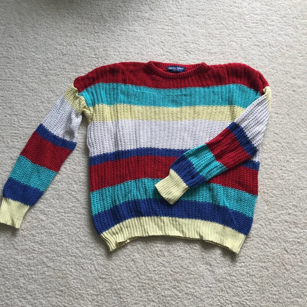 Striped American Apparel Sweater - size OS